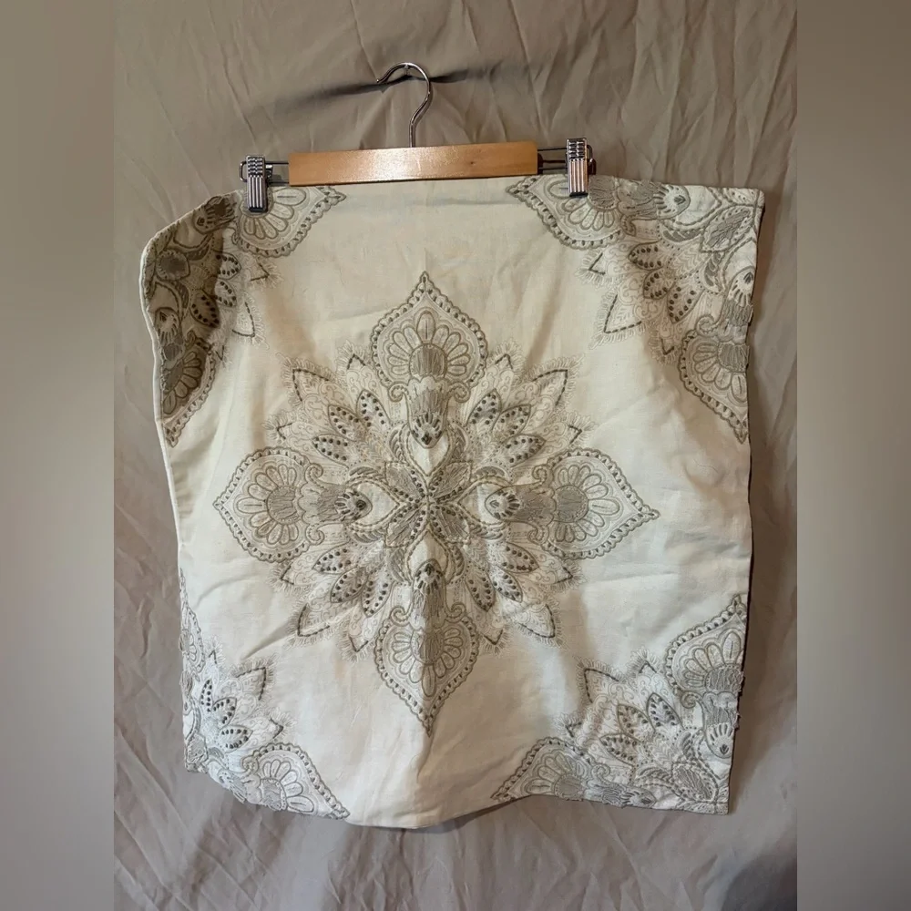 Pottery barn pillow case